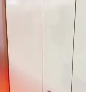Guarda Roupa Solteiro 6 Portas 2 Gavetas Sidney Doripel Cor Branco - Imagem 2