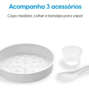 Panela De Arroz Elétrica Puro Rizzo 10x Elgin 2l 700w 110v - Imagem 7