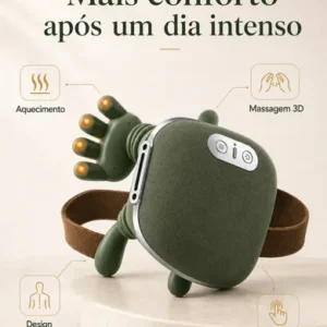 Massageador Elétrico Pescoço Ombros Mãozinha 3d Aquecimento - Imagem 6