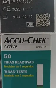Kit 03 Caixas Tiras Reagentes Accuchek Active C/50 Unidades - Imagem 2