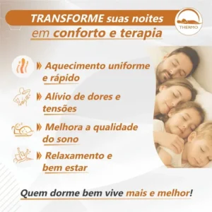 Lençol Térmico Queen Size Digital Bivolt Bio Term - Imagem 5