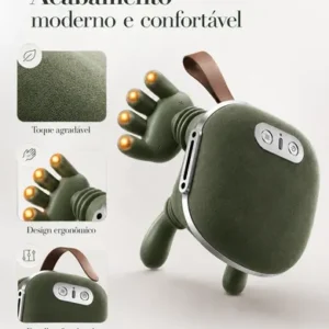 Massageador Elétrico Pescoço Ombros Mãozinha 3d Aquecimento - Imagem 8