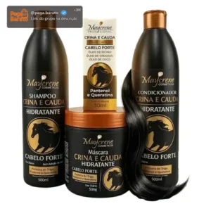 Kit Crina De Cavalo Maycrene Crescimento Rápido + Sérum - Imagem 1