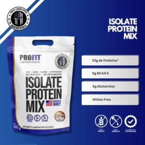 Kit Whey Protein Isolate Protein Mix + Bcaa 1g Profit - Imagem 6