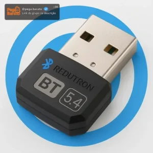 Adaptador Rec Bluetooth 5.4 P/ Computador Até 7 Dispositivos - Imagem 1