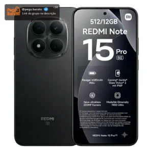 Xiaomi Redmi Note 15 Pro 5g 512gb 12gb Ram Original + Nfc - Imagem 1