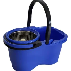 Esfregão Perfect Pro Mop 360° Balde Inox Cabo Longo Microfibra 16L - Imagem 4
