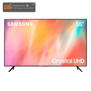 Smart Tv Samsung Led 55 Lh55befh4ggxzd Led Crystal Processor 4k Uhd Tizen 110v/220v - Imagem 1