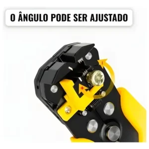 Kit Elétrico Profissional Com Alicate Decapador, Crimpador - Imagem 6
