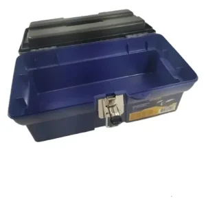 Caixa P/ Ferramentas 16'' Trava Metálica Irwin Iwst16013-la Cor Azul/Cinza - Imagem 3
