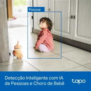 TP-Link Tapo C206 Câmera de Segurança Wifi 1080P 360° Colorida IP65 - Imagem 8