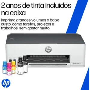 Impressora HP Smart Tank 210 Colorida 1 USB 2.0 de alta velocidade (dispositivo); 1 porta Wi-Fi 802.11b/g/n; 1 Wi-Fi Direct - 100 a 240 VCA - Imagem 9