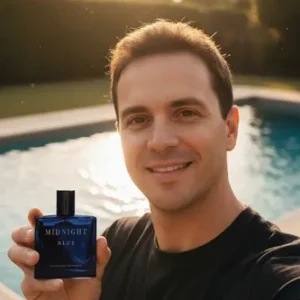 Perfume Masculino Midnight Blue Alta Fixação Fero Blue 100ml - Imagem 10