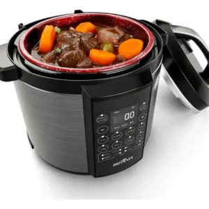 Panela Pressão Britânia Bpp06p Preto Com Inox - Imagem 6