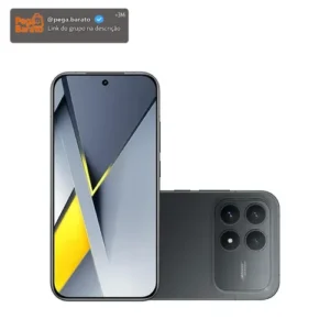 Smartphone Poco F8 Pro 5g Nfc Br 12+12gb Ram Virtual + 512gb, Preto - Imagem 1