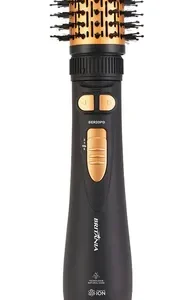 Escova Modeladora Rotativa Britânia Ber20pd 3 Temperaturas Cor Preto e Dourado - Imagem 7