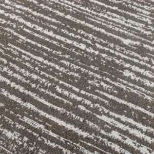 Tapete Para Sala Antiderrapante Jacquard Marrom 140x200cm Lavável - Imagem 10