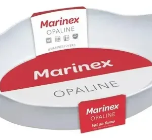 Marinex Conjunto de Assadeiras Oval Opaline 3 Peças Branco - Imagem 9