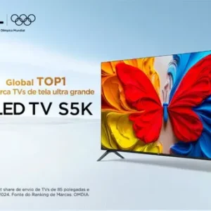Smart Tv Tcl 40 Qled Full Hd Google Tv Bluetooth 40s5k - Imagem 4