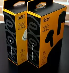 Fone Qcy Buds T43 Bluetooth 5.3 Enc IPX4 Cor Preto - Imagem 2