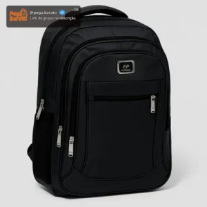 Mochila Grande Alça Reforçada Resistente Faculdade Trabalho - Imagem 1