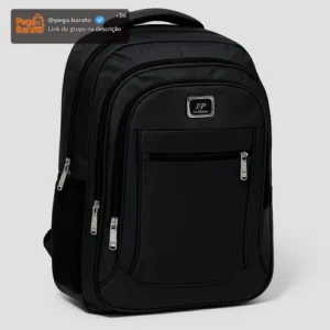 Mochila Grande Alça Reforçada Resistente Faculdade Trabalho - Imagem 1