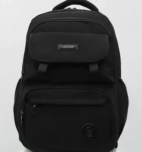 Mochila masculina, mochila de viagem, com capacidade para laptop de 15,6 polegadas, ideal para ida à escola, impermeável, reforçada, para uso diário e deslocamentos. - Imagem 2