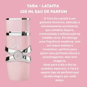 Perfume Arabe Yara Lattafa Eau De Parfum 100ml Original C Nf - Imagem 7