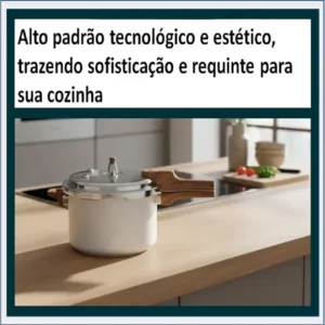 Panela De Pressão Antiaderente Cerâmica Indução Mimo 4,2l - Imagem 8