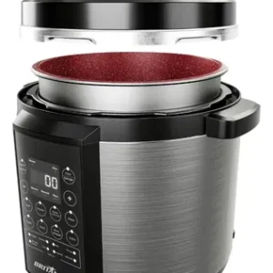 Panela Pressão Britânia Bpp06p Preto Com Inox - Imagem 4