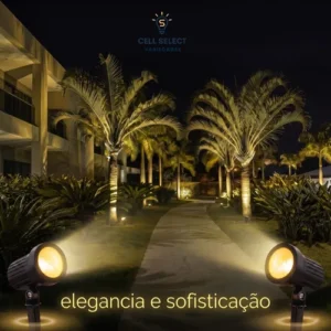 Kit 10 Luminária Espeto Jardim Super Led 7w Ip65 Prova Dágua - Imagem 10
