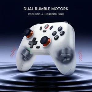 Gamesir T4 Nova Lite - Gamepad sem fio para PC/Ns, cor roxa, espaço, roxo - Imagem 5