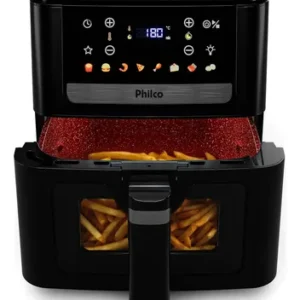 Air Fryer Philco 6,5L Visor Glass e Redstone 1700W PAF65A - Imagem 13