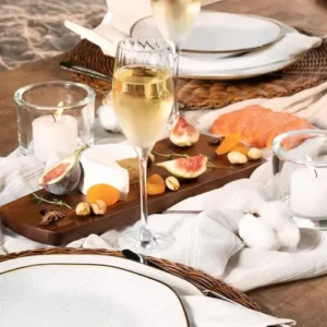 Aparelho de Jantar e Chá Ryo Maresia 20 Peças Branco e Marrom Oxford - Imagem 6