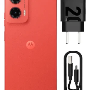 Smartphone Motorola Moto G35 5g - 256gb 12gb (4gb Ram+8gb Ram Boost) E Camera 50mp Com Ai Nfc Tela 6.7 Com Superbrilho - Coral - Vegan Leather - Imagem 9