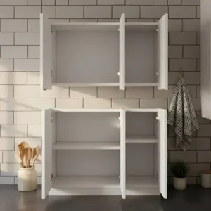 Kit Armário De Cozinha Organizador Industrial Retro - Imagem 10