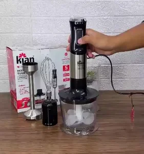 Mixer Turbo 3 Em 1 - 1000w 5 Velocidades Cor Preto - Imagem 2