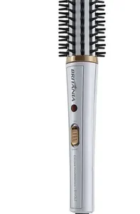 Escova Modeladora Britânia 2 em 1 Branca BEC04 Bivolt - Imagem 3