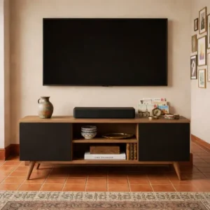 Rack Estante Industrial Mdp 120x60 Com Espaço Pra Decoração - Imagem 8