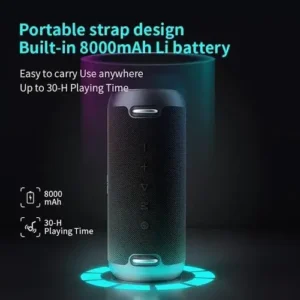Caixa De Som Bluetooth Mifa A90 Potência 60w Cor Preto - Imagem 8