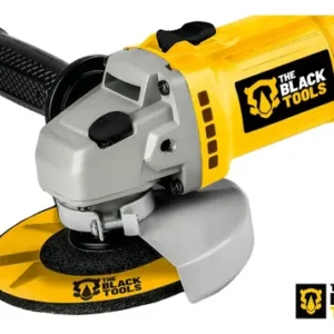 Esmerilhadeira Lixadeira Angular 4.1/2 11000rpm 780w The Black Tools Cor Amarelo Com 2 Discos De Corte - Imagem 4