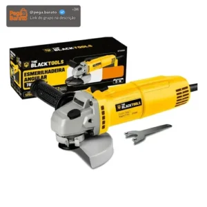 Esmerilhadeira Lixadeira Angular 780w 115mm 4.1/2 11000rpm Bta800 The Black Tools - Imagem 1