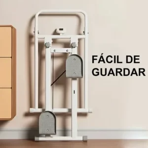 Simulador De Escada Máquina Caminhada Dobrável Stepper Branco - Imagem 3