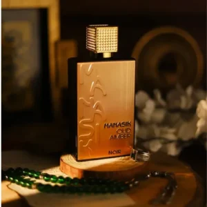 Perfume Manasik Oud Amber Noir 100ml Eau De Parfum Masculino - Imagem 4