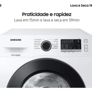 Lava E Seca Samsung Wd11m Com Digital Inverter Branca 11kg Cor Branco - Imagem 4