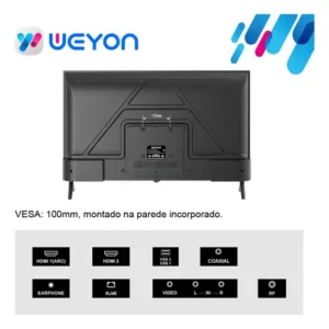 Smart TV Weyon 32WDSNMX 32'' HD LED - Imagem 8