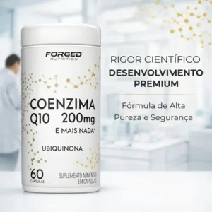 Coenzima Q10 200mg Pura Alta Concentração 60 Cápsulas - Forged Nutrition - Imagem 7