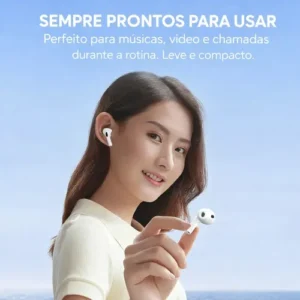 Fone de Ouvido Bluetooth 5.3 Tws Sem Fio com Microfone HD Anti Ruido A Prova D'água Compatível iPhone Samsung Xiaomi Motorola Redmi Android iOs Para Esporte Academia Trabalho Game H'maston Pro - Imagem 10