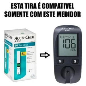 Kit 03 Caixas Tiras Reagentes Accuchek Active C/50 Unidades - Imagem 6