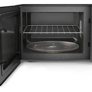 Microondas Panasonic Nn-st66nbru Black Glass 34L Dupla Refeição - Imagem 4
